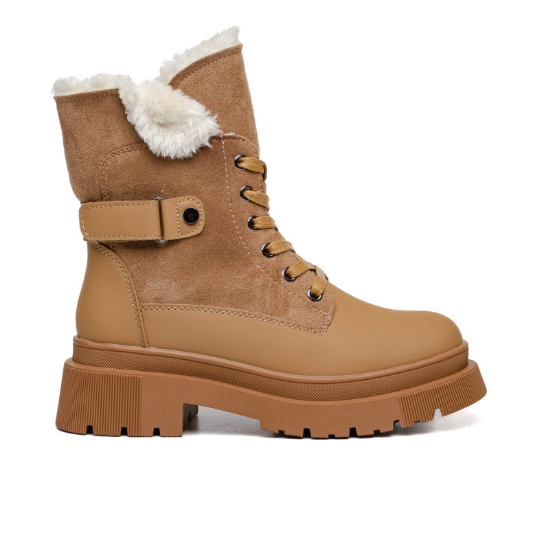 ДАМСКИ БОТИ 043115 CAMEL