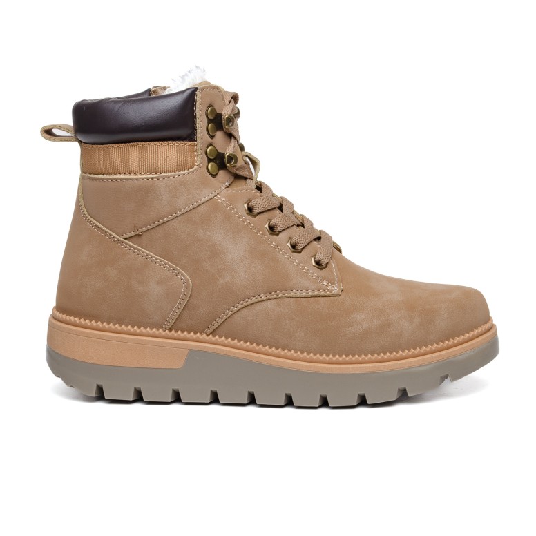 ДАМСКИ БОТИ 138428 BEIGE