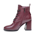 ДАМСКИ БОТИ 156300 BORDO