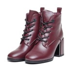 ДАМСКИ БОТИ 156300 BORDO
