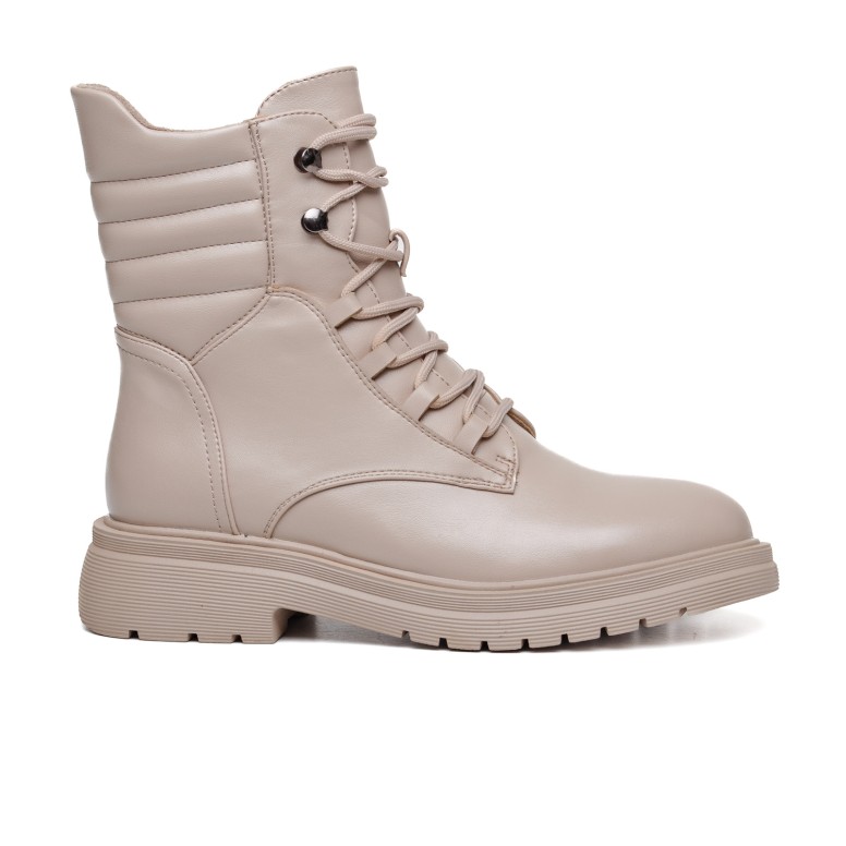 ДАМСКИ БОТИ 156305 NUDE