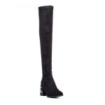 ДАМСКИ БОТУШИ 156334 BLACK