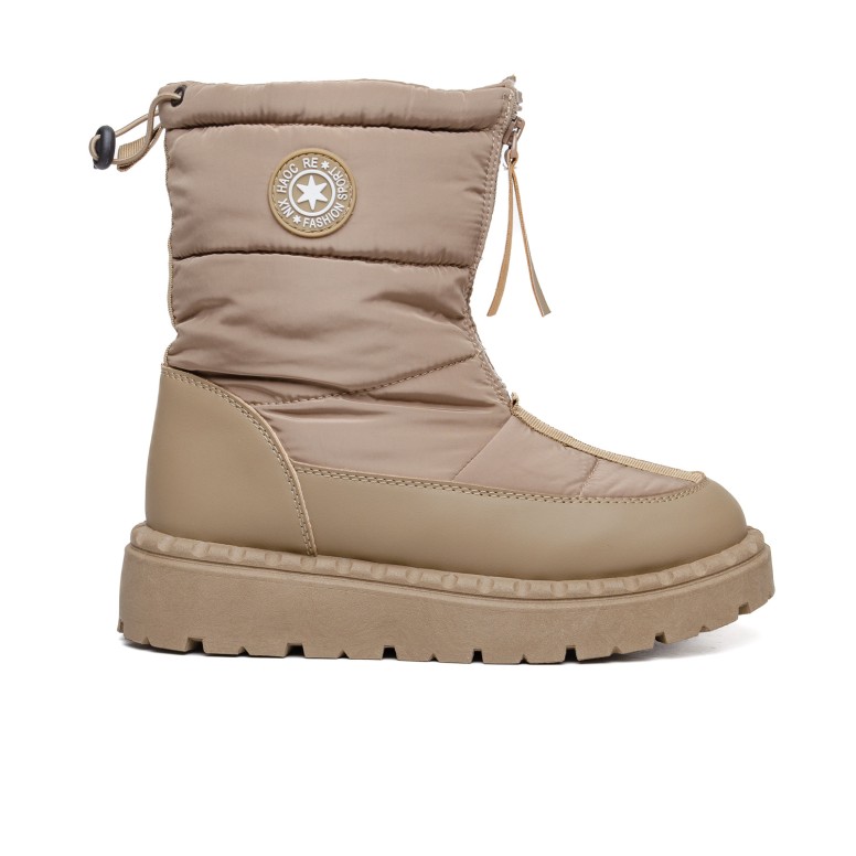 ДАМСКИ БОТИ 163438 BEIGE