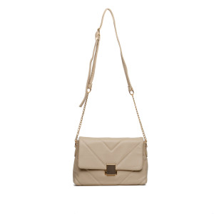 WOMAN′S HANDBAG 514022 BEIGE