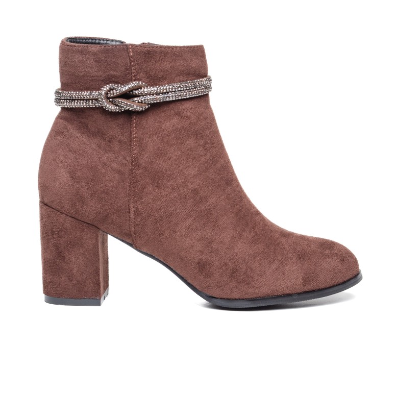 ДАМСКИ БОТИ 525222 BROWN