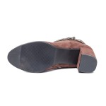 ДАМСКИ БОТИ 525222 BROWN