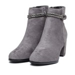 ДАМСКИ БОТИ 525222 GREY