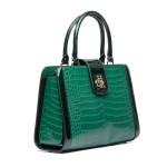 ДАМСКА ЧАНТА 539051 BLACK/GREEN