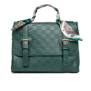 WOMAN′S HANDBAG 575028 GREEN