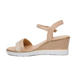 ДАМСКИ САНДАЛИ W088117 BEIGE