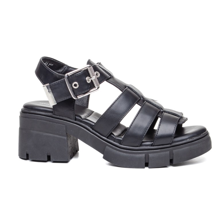 ДАМСКИ САНДАЛИ 021220 BLACK