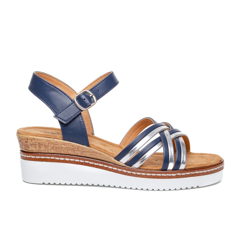 ДАМСКИ САНДАЛИ 021232 BLUE