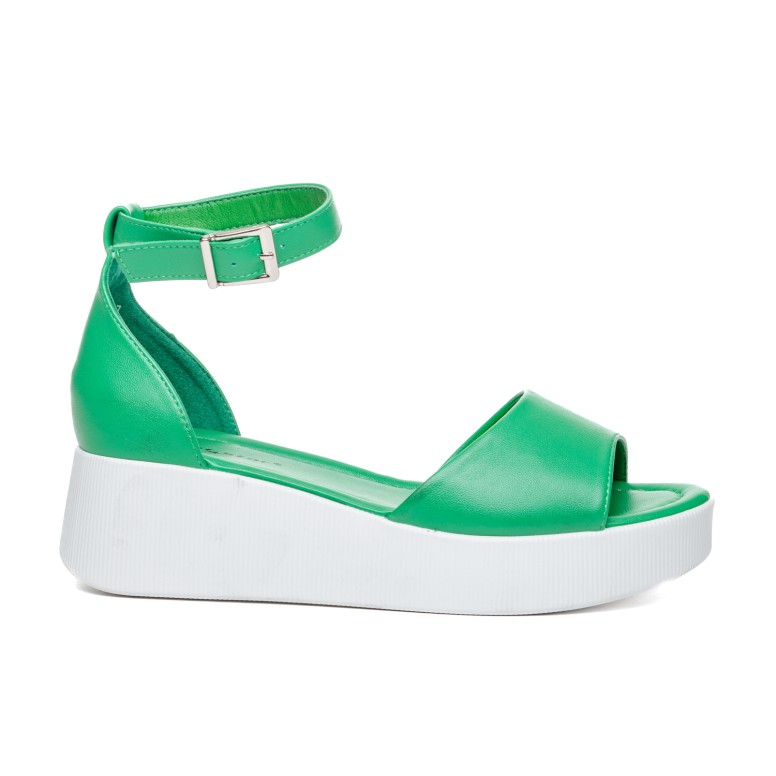 ДАМСКИ САНДАЛИ 028874 GREEN