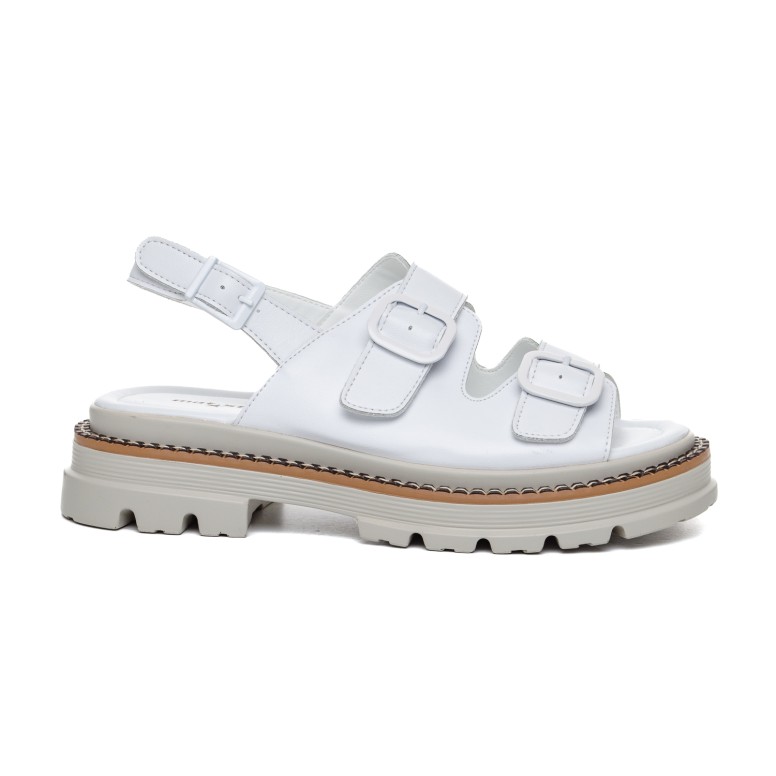 ДАМСКИ САНДАЛИ 028875 WHITE