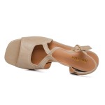 ДАМСКИ САНДАЛИ 558055 BEIGE ДАМСКИ САНДАЛИ 558055 BEIGE