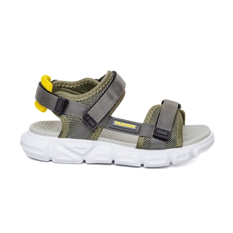 ДЕТСКИ САНДАЛИ 018327 ARMY GREEN №27-32