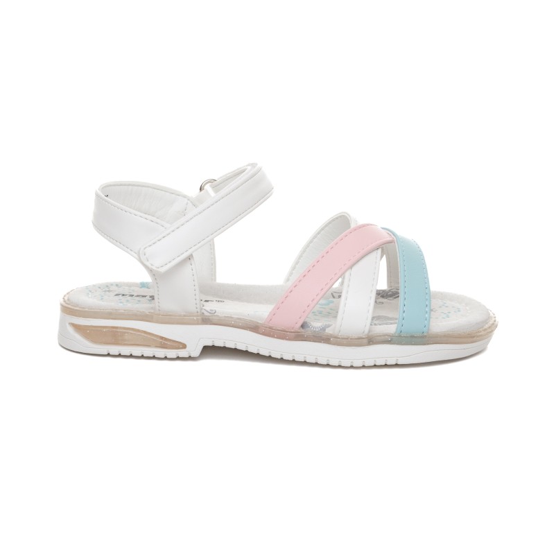 ДЕТСКИ САНДАЛИ 018411 WHITE №25-30