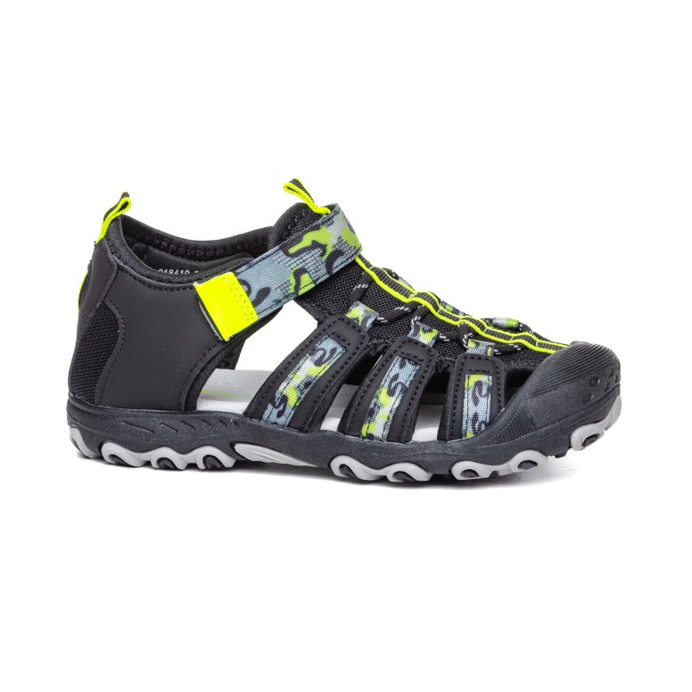 ДЕТСКИ САНДАЛИ 018419 BLACK/GREEN №31-35