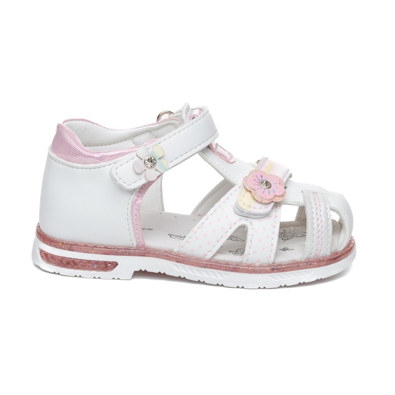 ДЕТСКИ САНДАЛИ 026542 WHITE №22-25 ДЕТСКИ САНДАЛИ 026542 WHITE №22-25