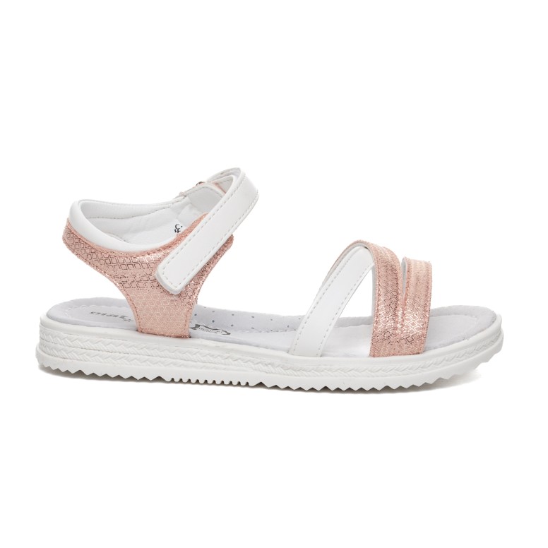 ДЕТСКИ САНДАЛИ 026544 WHITE/GOLD №31-35