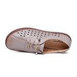ДАМСКИ ОБУВКИ 043147 BEIGE №41,42,43