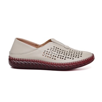 ДАМСКИ ОБУВКИ 043148 MILK WHITE №36-41