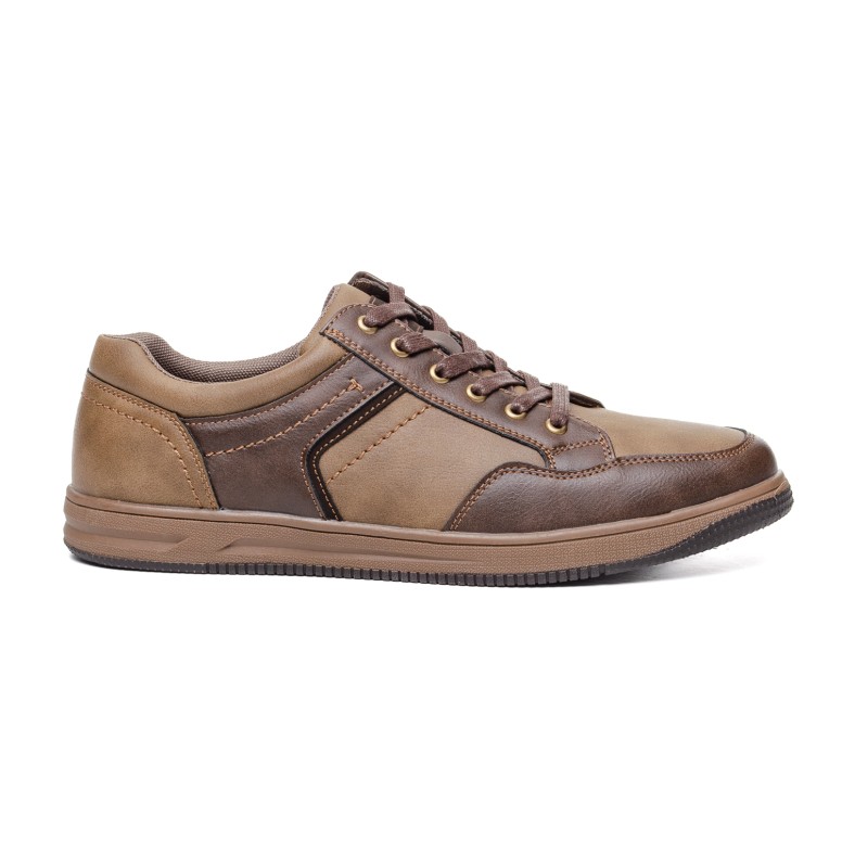 МЪЖКИ ОБУВКИ 043154 DARK BROWN №40-45