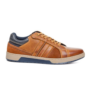 MEN`S SHOES 059231 BROWN