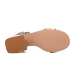 ДАМСКИ САНДАЛИ 156361 GREY/YELLOW