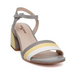 ДАМСКИ САНДАЛИ 156361 GREY/YELLOW