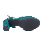 ДАМСКИ САНДАЛИ 525227 GREEN