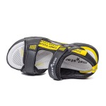 ДЕТСКИ САНДАЛИ W027008 BLACK/YELLOW