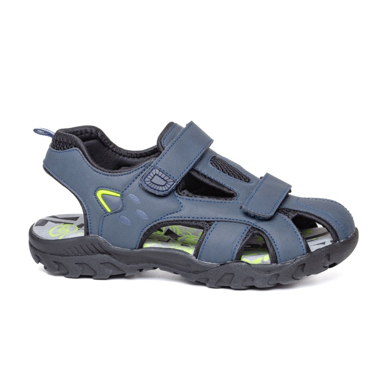 ЮНОШЕСКИ САНДАЛИ 026287 NAVY/GREEN 36-41