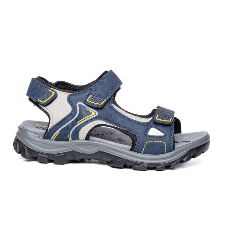 ЮНОШЕСКИ САНДАЛИ 027013 NAVY/YELLOW 36-40