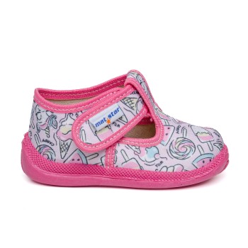 ДЕТСКИ ПАНТОФИ 176039 PINK №21-25
