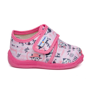 KIDS′ HOME SLIPPERS 176040 PINK №20-23