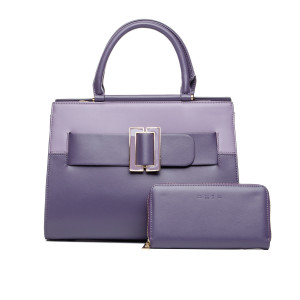 WOMAN′S HANDBAG 539061 PURPLE