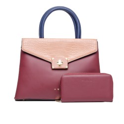 ДАМСКА ЧАНТА 539062 WINE RED