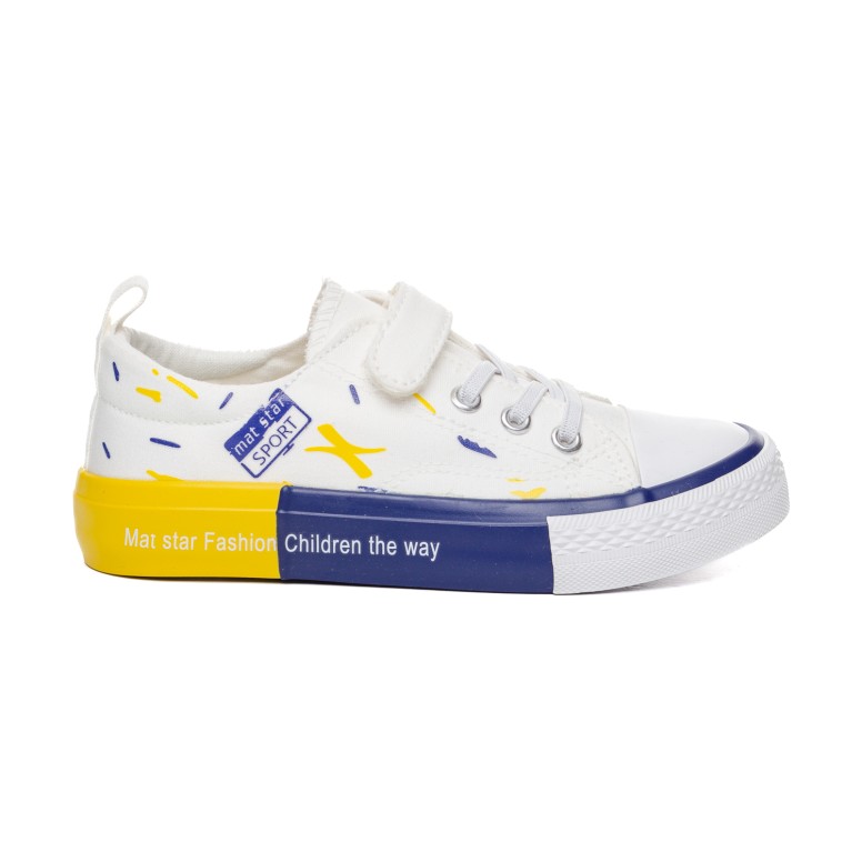 ДЕТСКИ ГУМЕНКИ 103149 WHITE №30-35