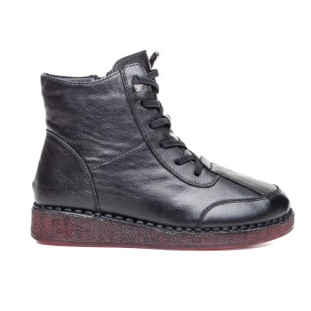 BOOTS W043179 BLACK LADY