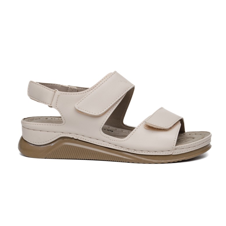 ДАМСКИ САНДАЛИ 154697 CREAM