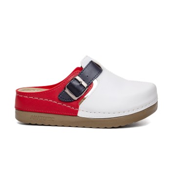 ДАМСКИ ЧЕХЛИ 154182 WHITE/NAVY/RED