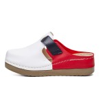 ДАМСКИ ЧЕХЛИ 154182 WHITE/NAVY/RED