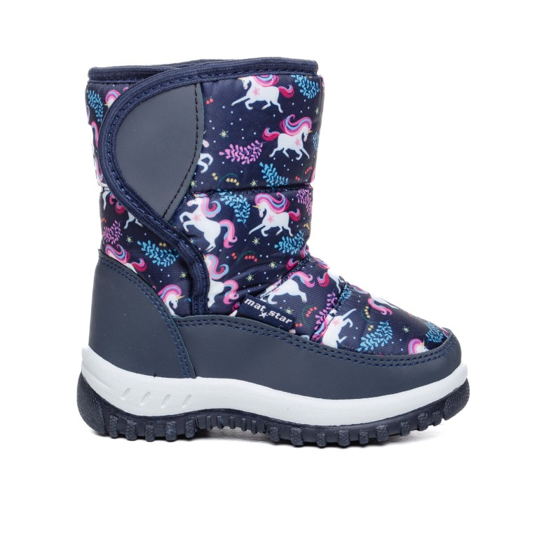 ДЕТСКИ БОТИ 138518 NAVY/FUXIA 24/29