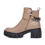 ДАМСКИ БОТИ 525263 TAUPE