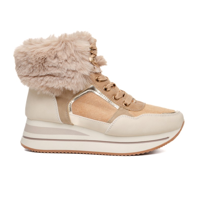 ДАМСКИ БОТИ 138537 BEIGE