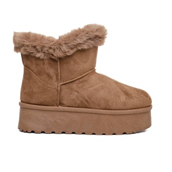 ДАМСКИ БОТИ 138538 BROWN