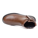 ДАМСКИ БОТИ 525259 BROWN