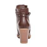 ДАМСКИ БОТИ 508219 BROWN