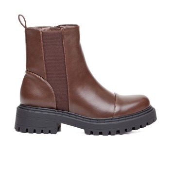 ДАМСКИ БОТИ 508221 BROWN